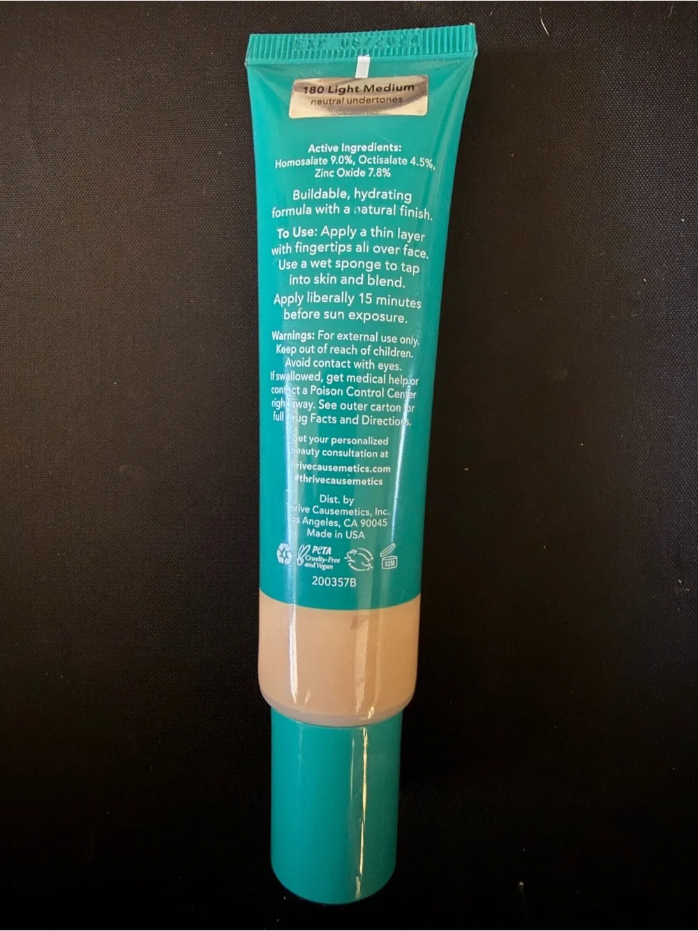 thrive causemetics Buildable Blur CC Cream - tried once